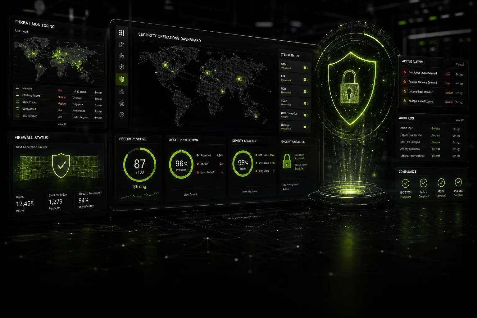 Secure enterprise monitoring and protection systems by OceanCyber