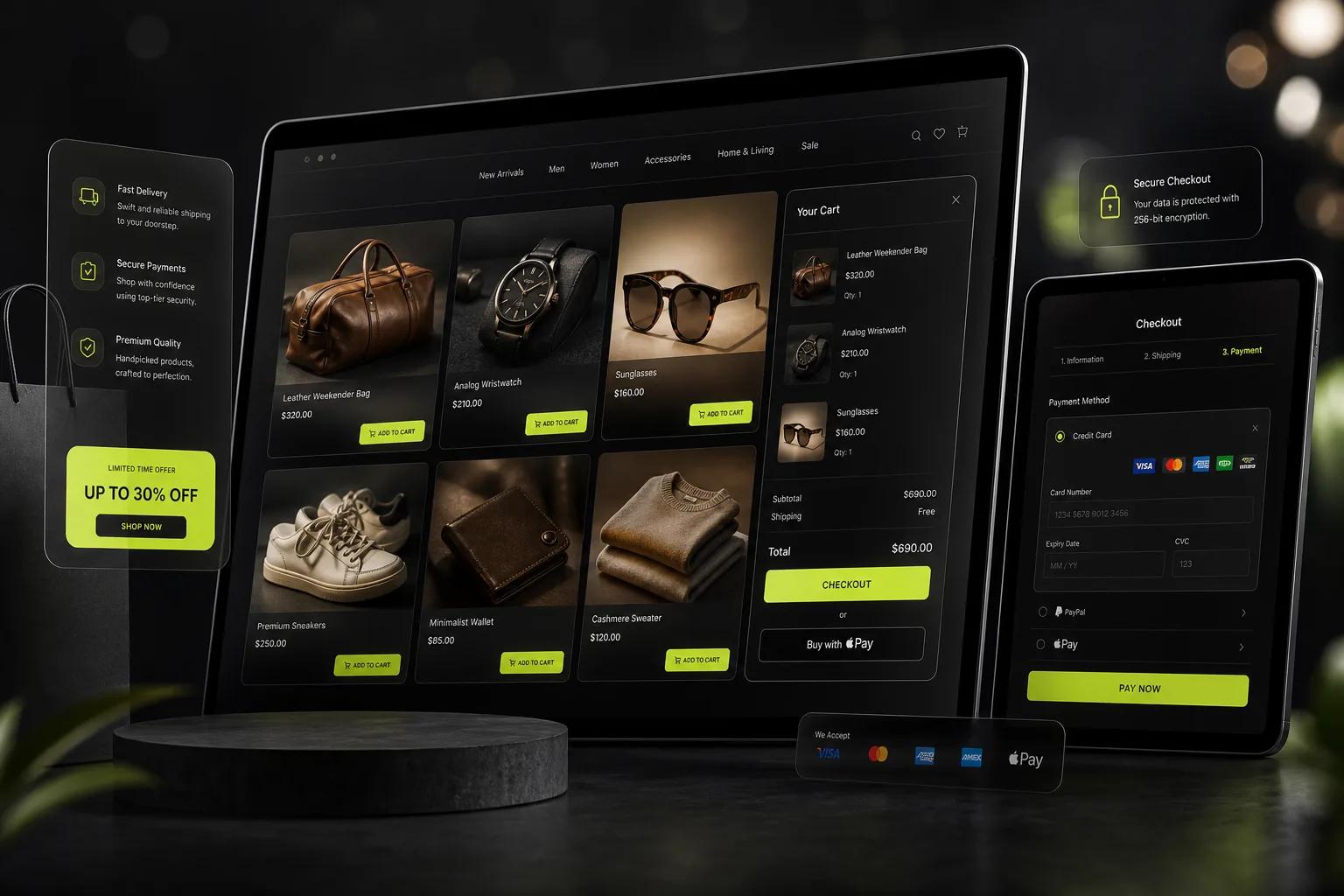 High-converting online storefront and checkout experiences by OceanCyber
