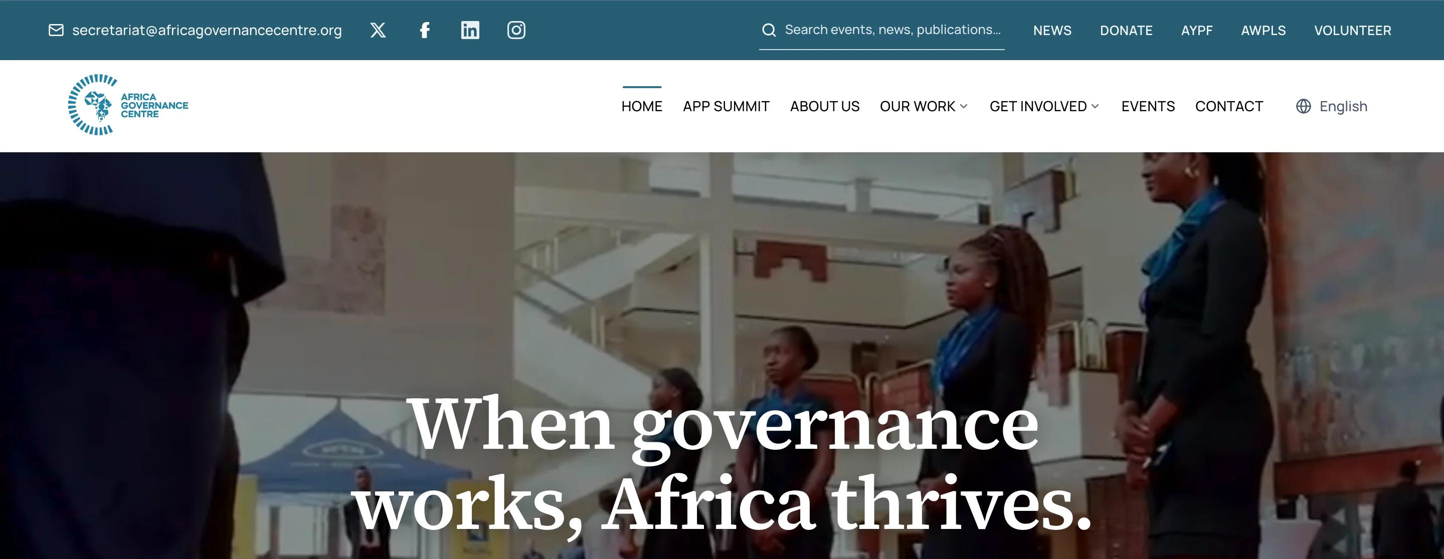 Africa Governance Centre
